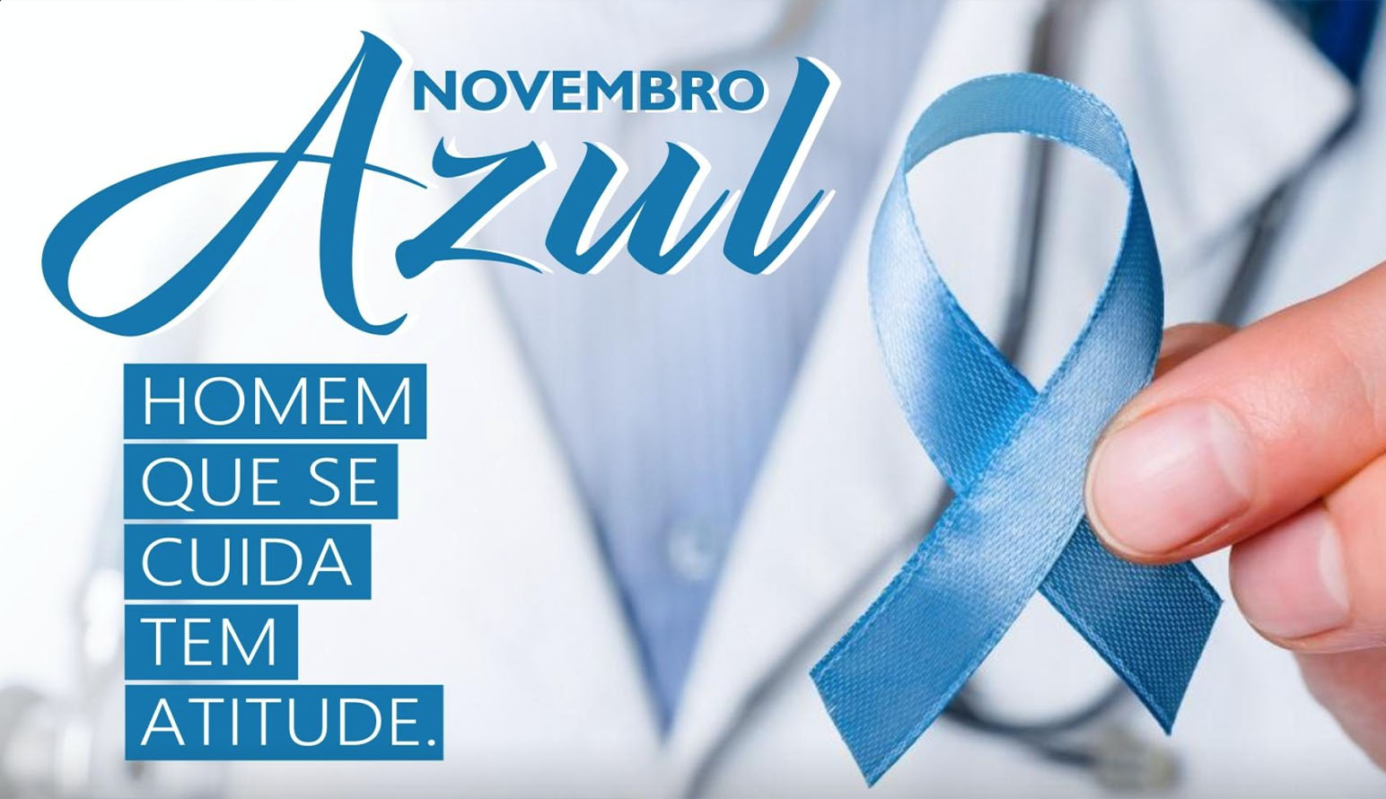 Novembro Azul: Mês de conscientização sobre a saúde do homem