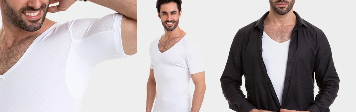 Camiseta Anti Suor Invisível Branco