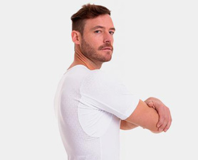 Camiseta para correr alto desempenho masculina